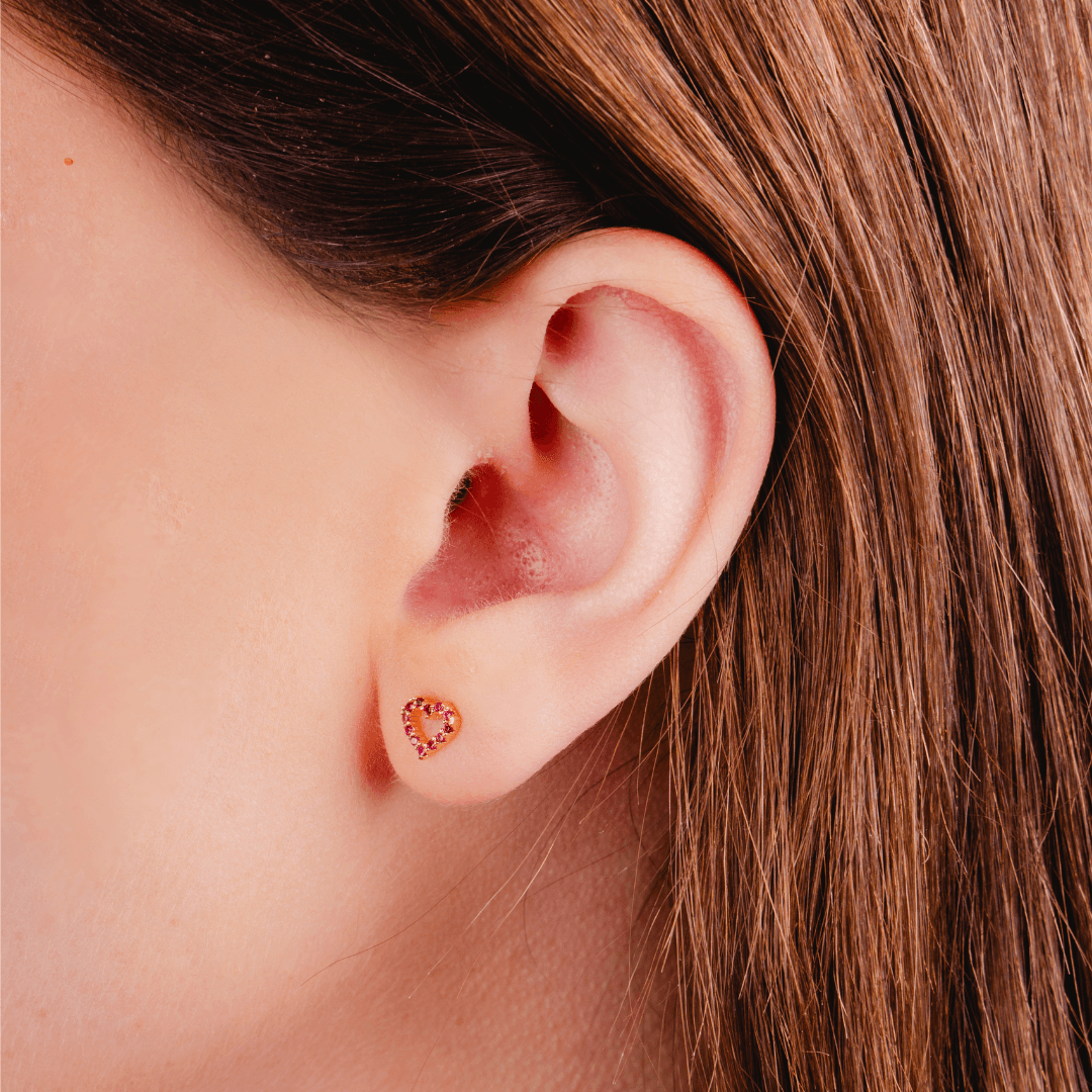 Evry Jewels Love Bug Earrings