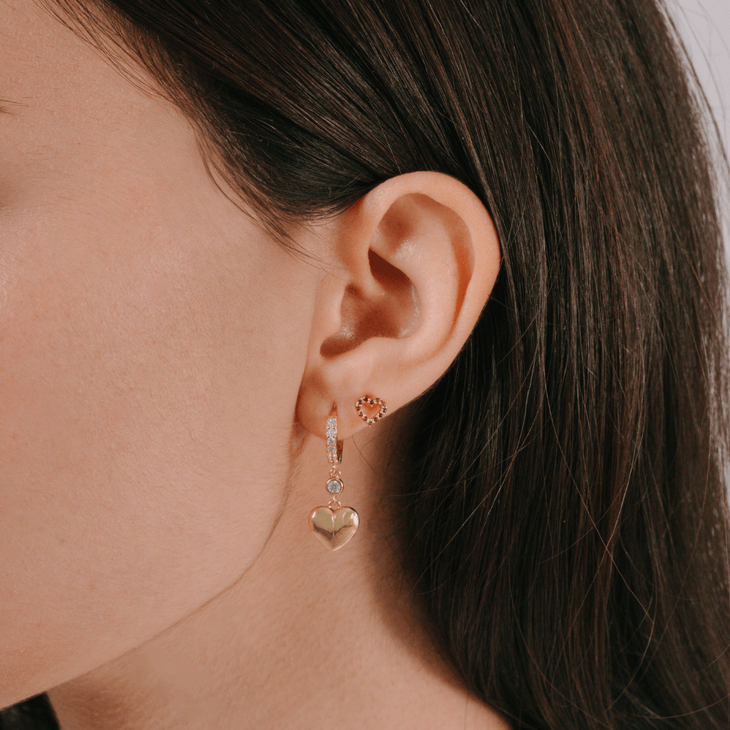 Evry Jewels Love Bug Earrings
