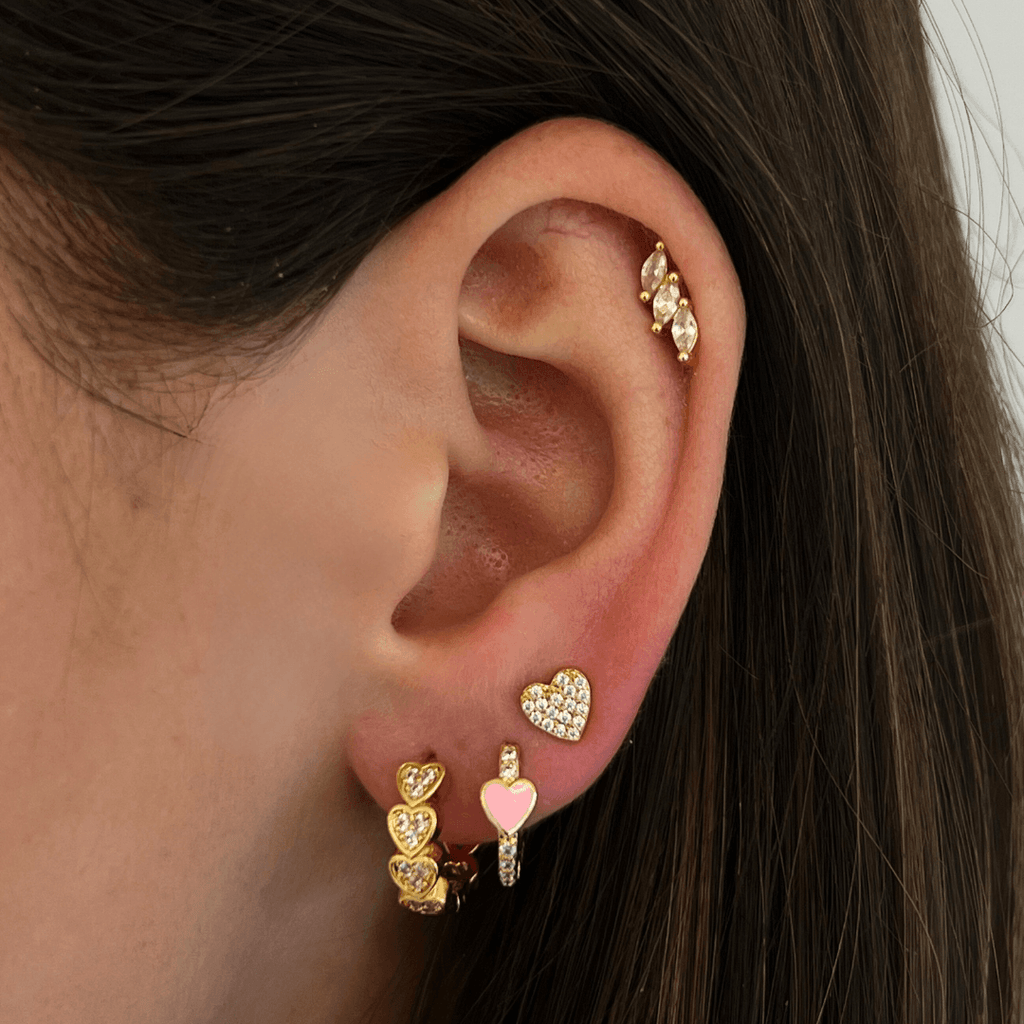 Evry Jewels Love Story Earrings