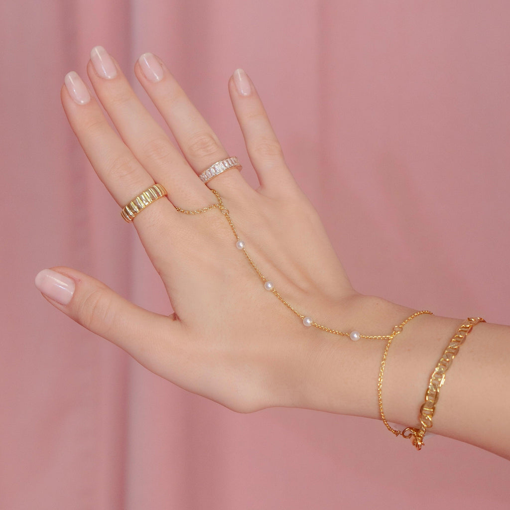 Evry Jewels Lover Girl Hand Chain