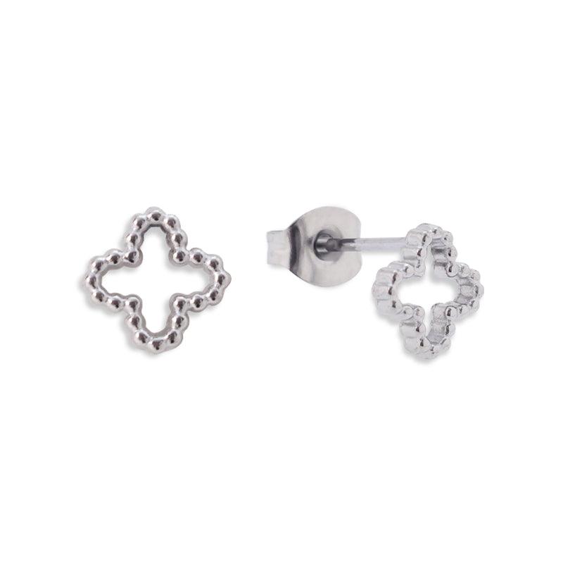 Evry Jewels Lucky Flower Earrings