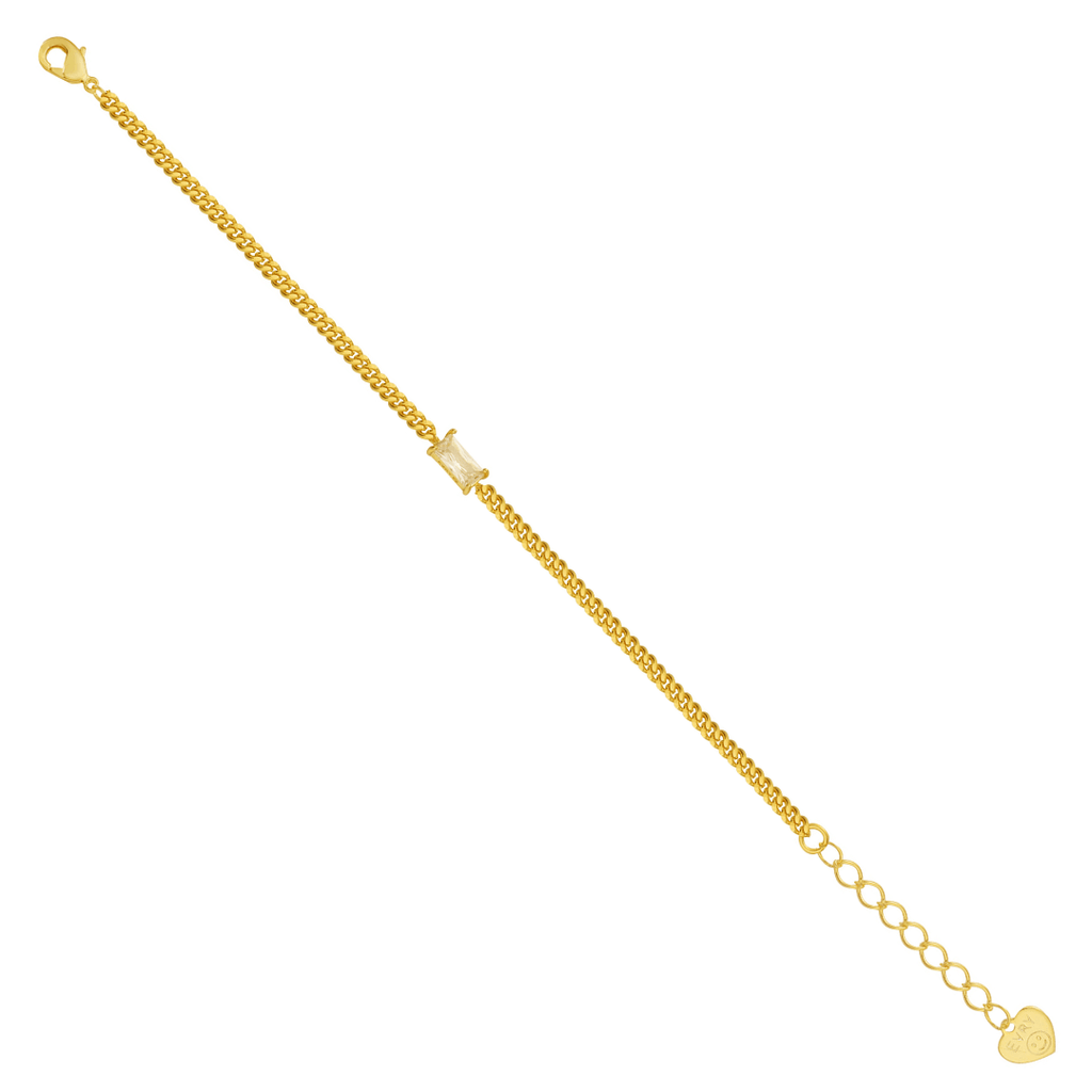 Evry Jewels Gem Bar Bracelet