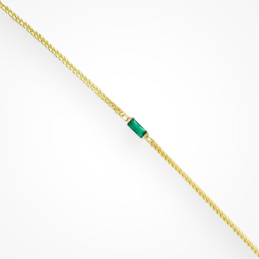 Evry Jewels Gem Bar Bracelet