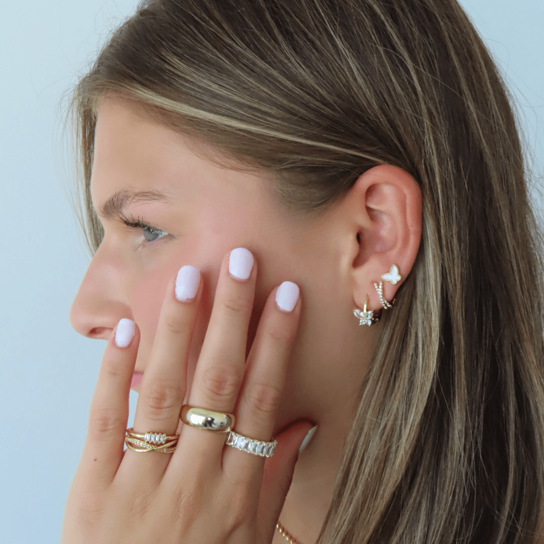 Evry Jewels Papillon Earrings