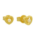 Evry Jewels Pearls of Love Earrings
