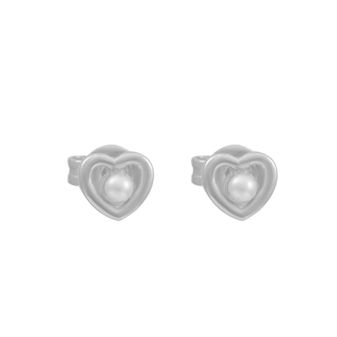 Evry Jewels Pearls of Love Earrings