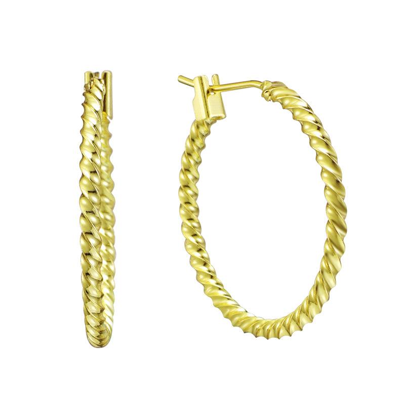 Evry Jewels Revolved Earrings