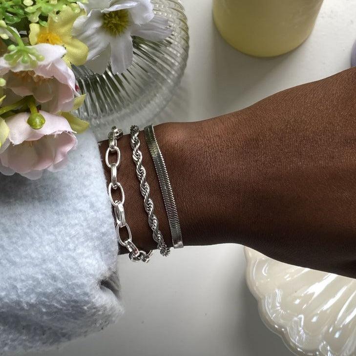 Evry Jewels Roped Up Bracelet