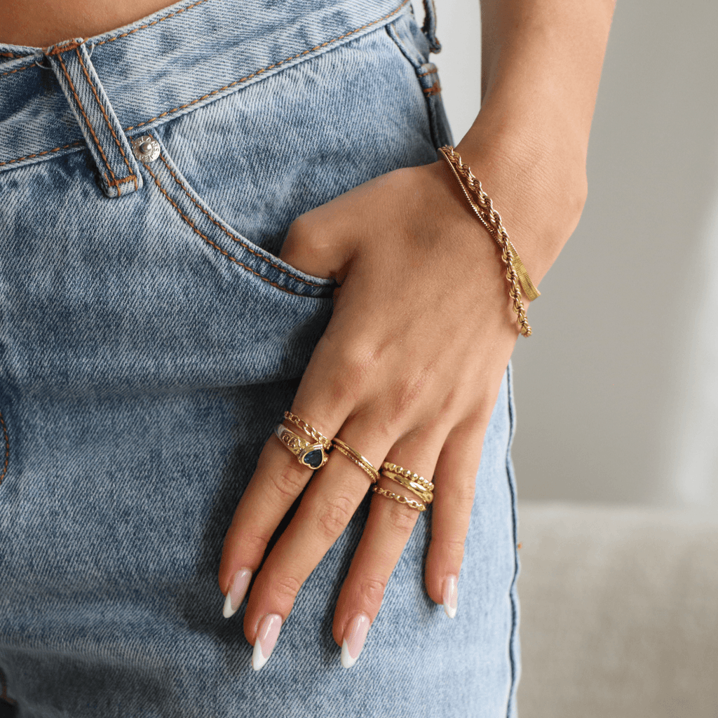 Evry Jewels Roped Up Bracelet