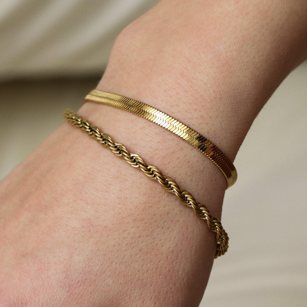 Evry Jewels Roped Up Bracelet