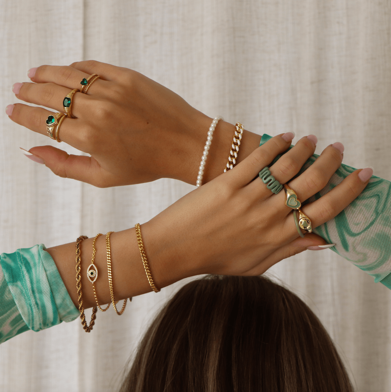 Evry Jewels Roped Up Bracelet