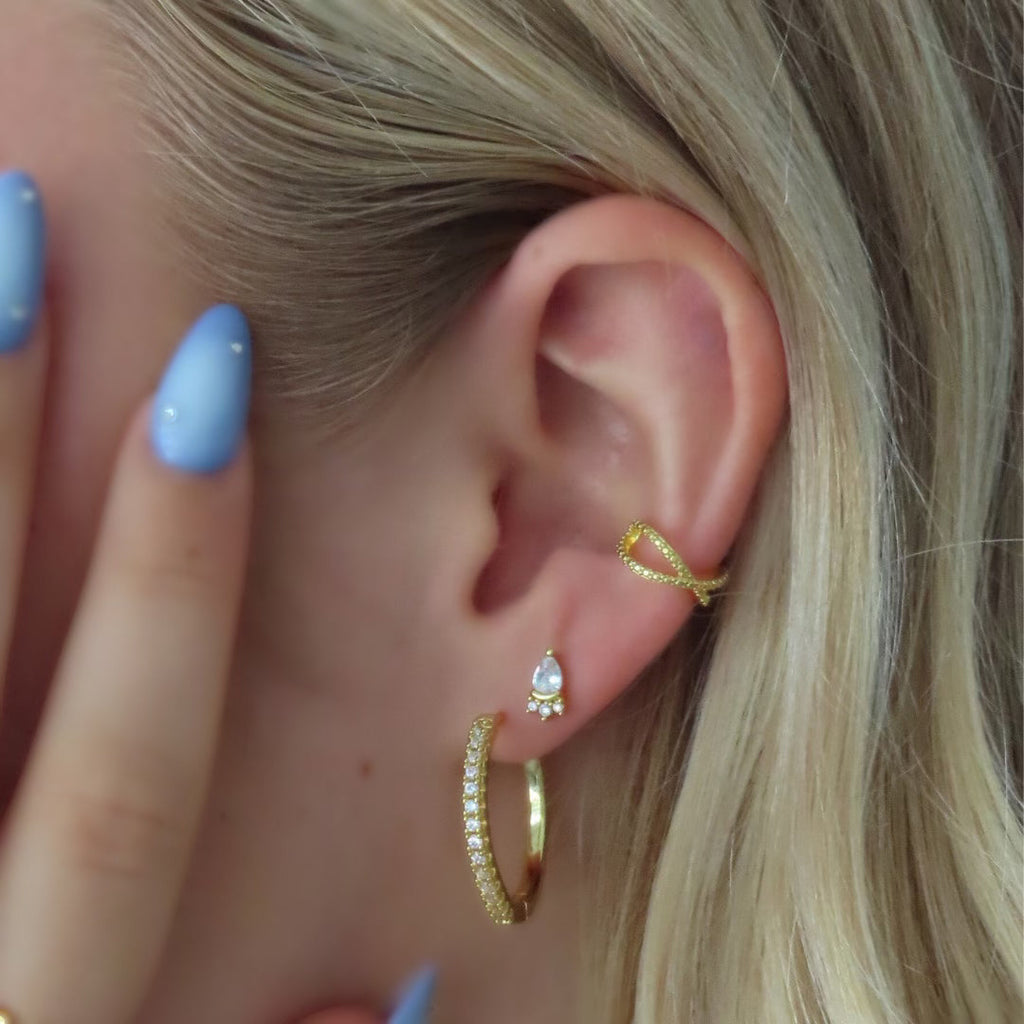 Evry Jewels Rosa Studs