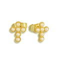 Evry Jewels Sacred Pearl Earrings