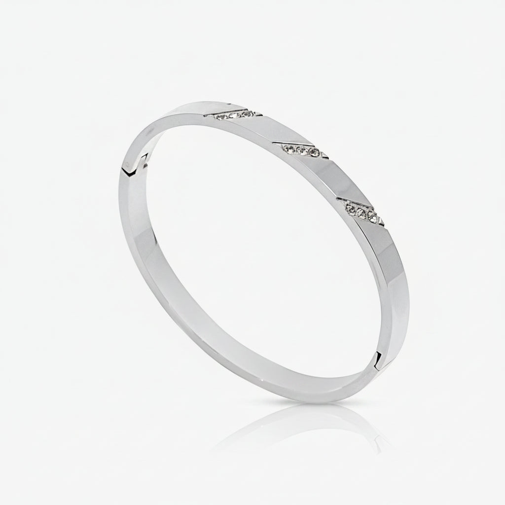 Evry Jewels Shimmer Stripe Bangle