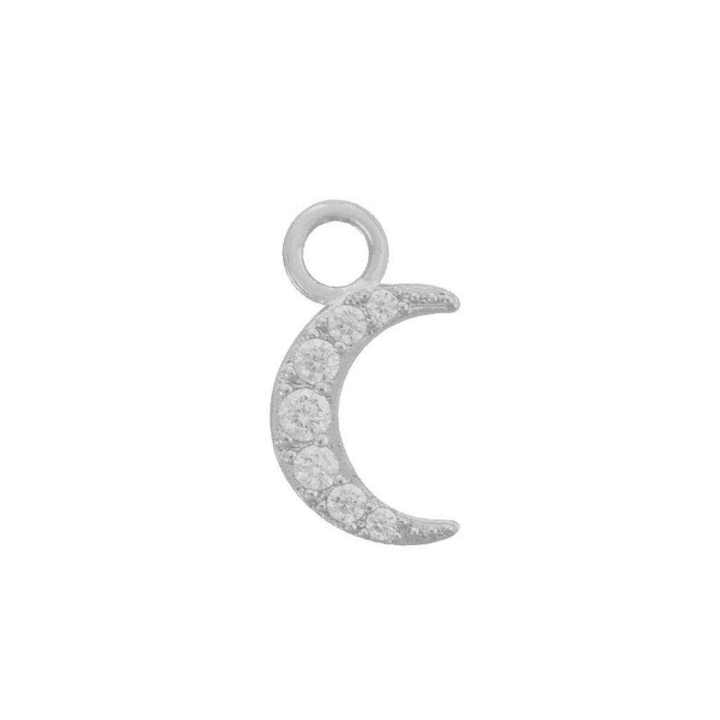 Evry Jewels Single Hoop Charm
