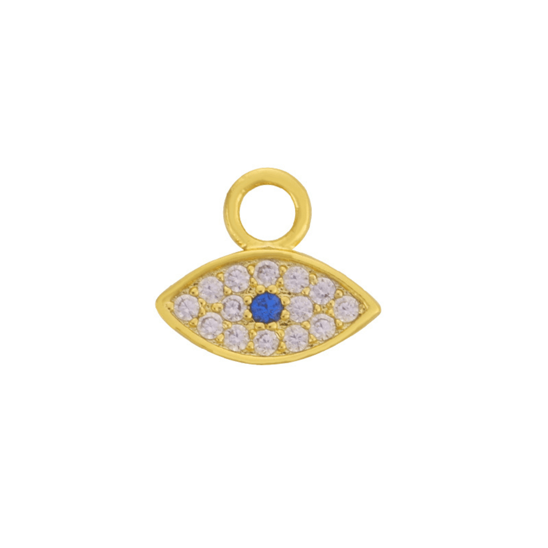 Evry Jewels Single Hoop Charm