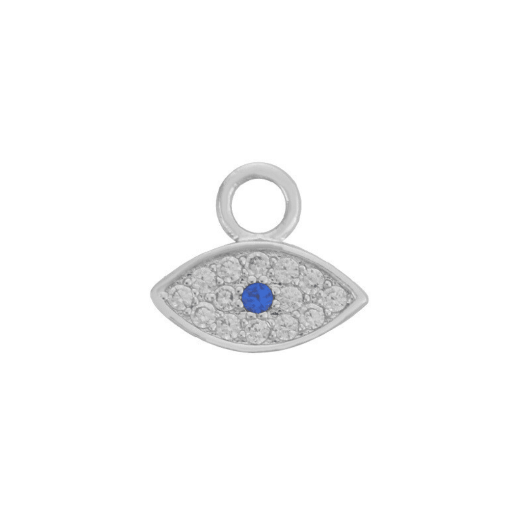 Evry Jewels Single Hoop Charm