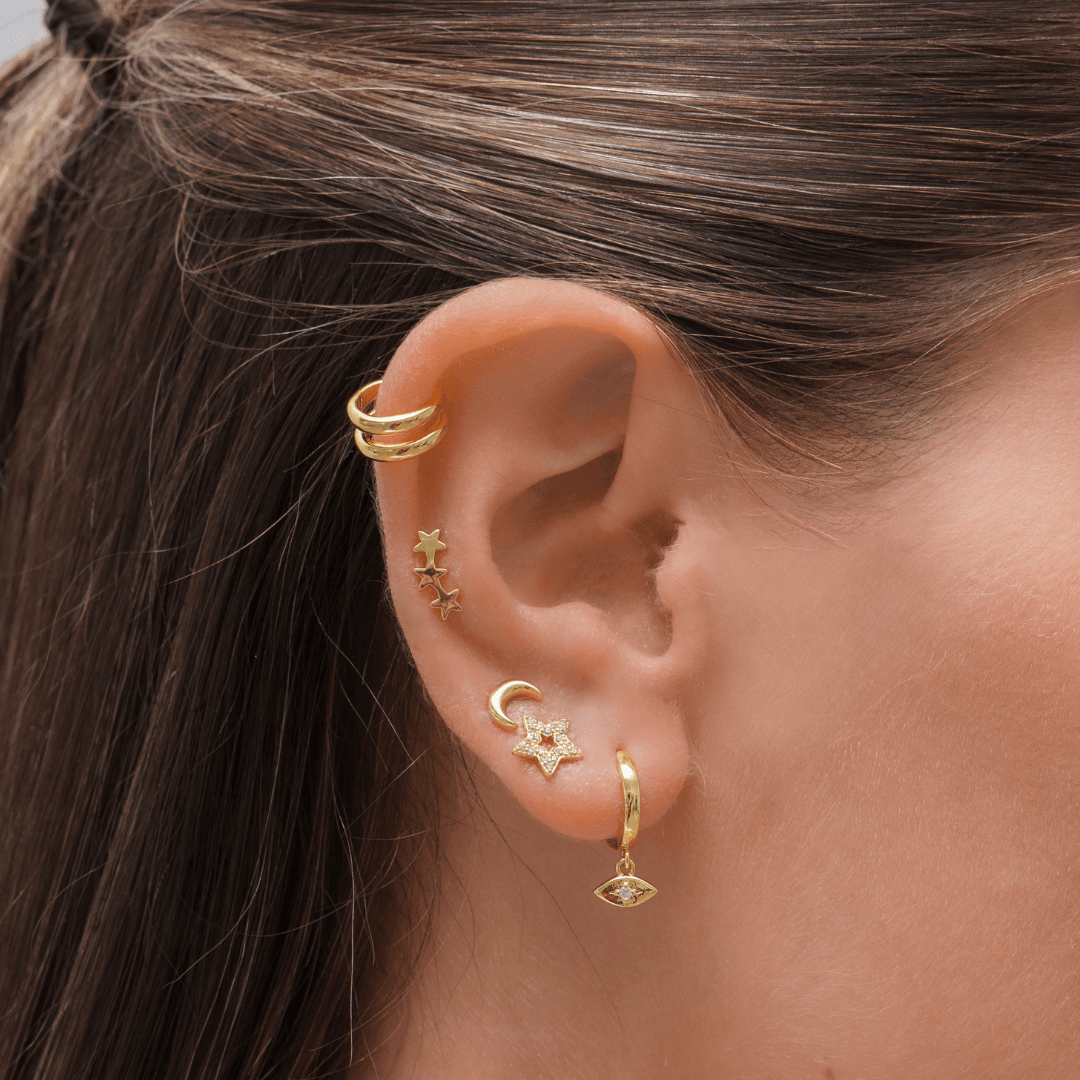 Evry Jewels Moonlit Earrings
