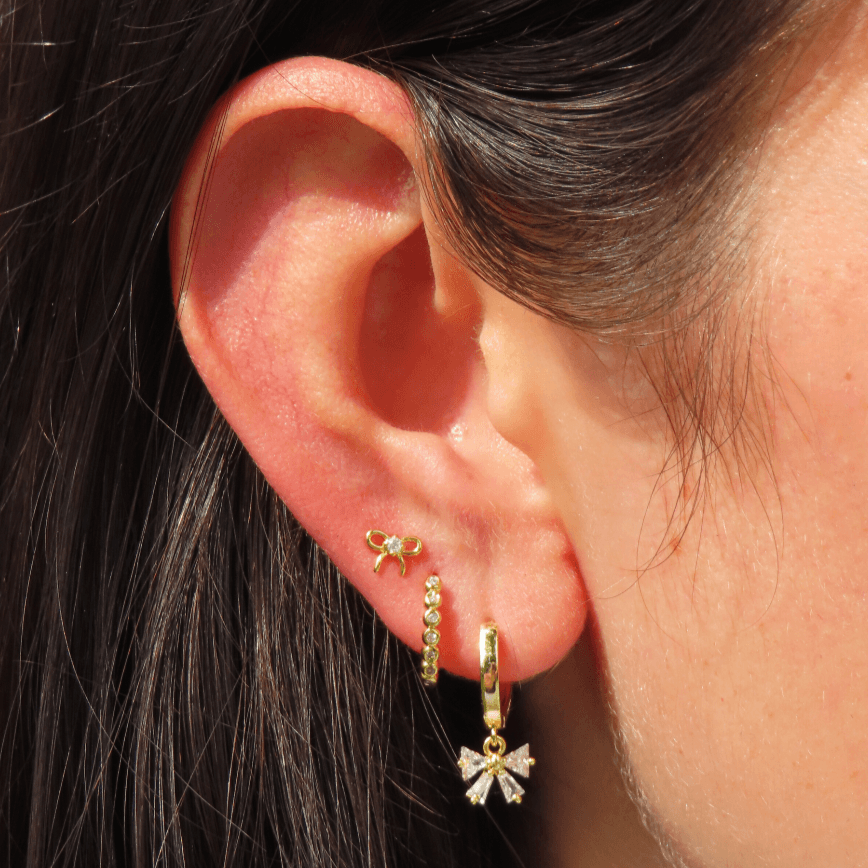 Evry Jewels Take a Bow 2.0 Earrings