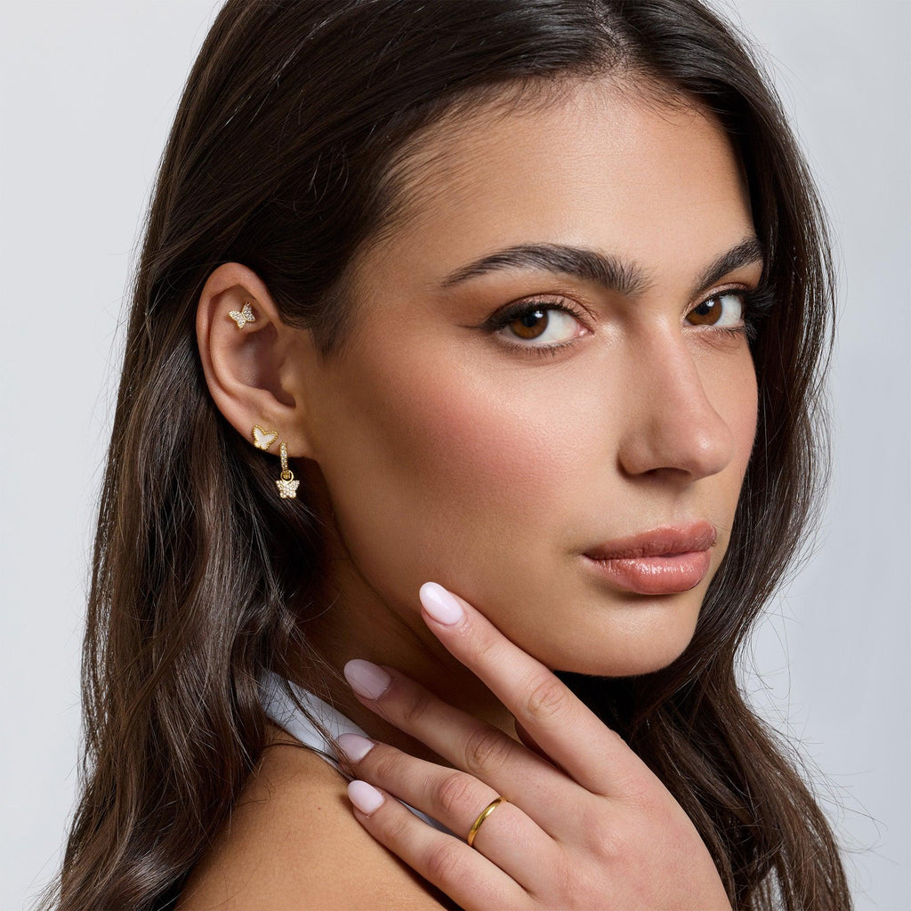 Evry Jewels Papillon Earrings