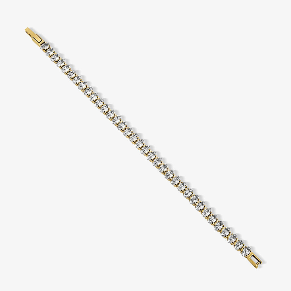 Evry Jewels Three Wishes Tennis Bracelet