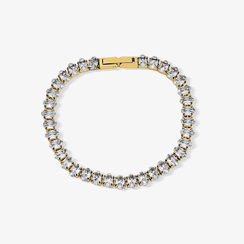 Evry Jewels Three Wishes Tennis Bracelet