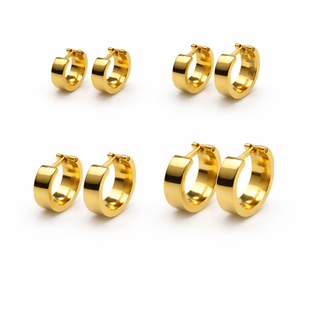 Evry Jewels Brooklyn Hoop Earrings