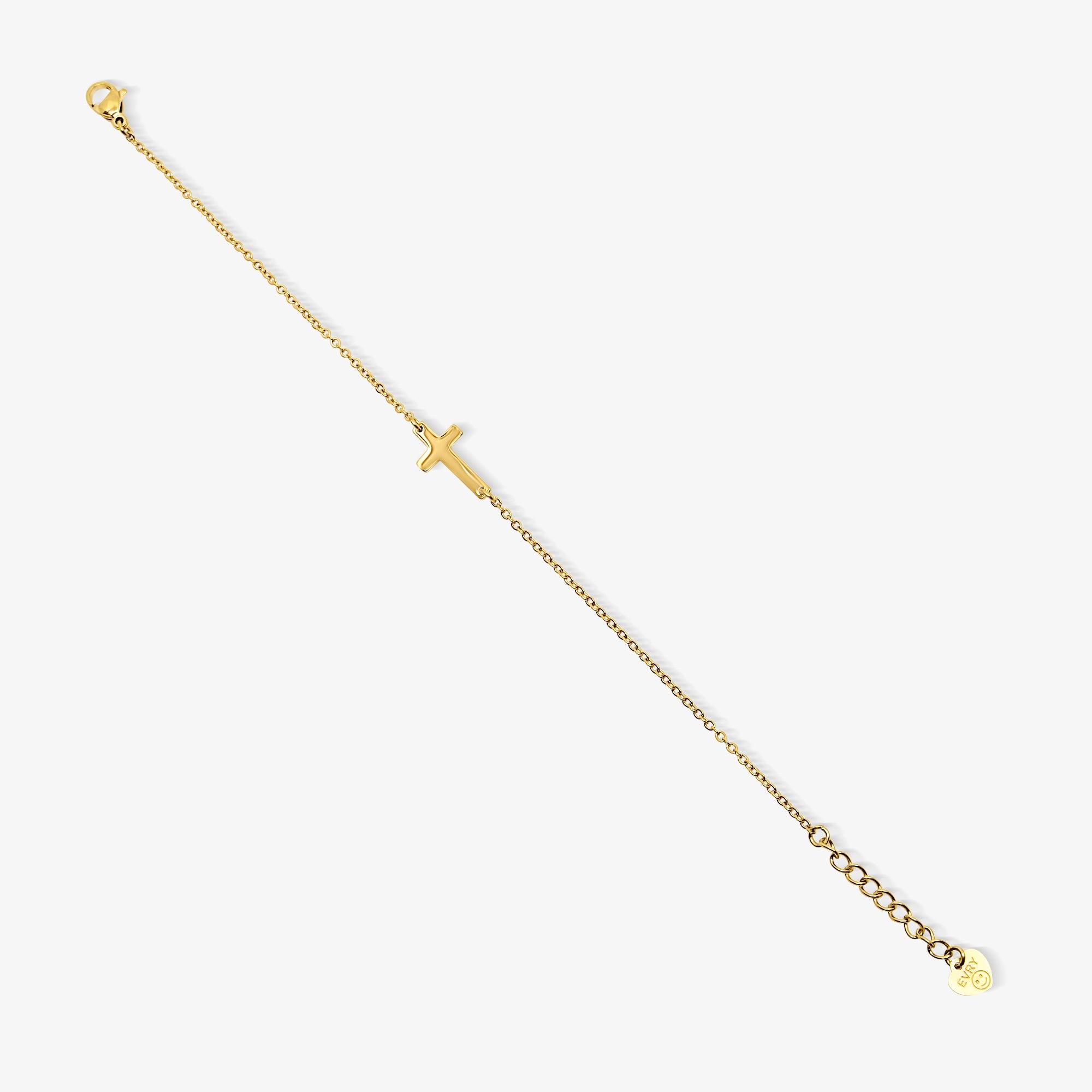 Evry Jewels Classic Cross Bracelet
