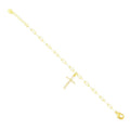 Evry Jewels Divine Cross Bracelet