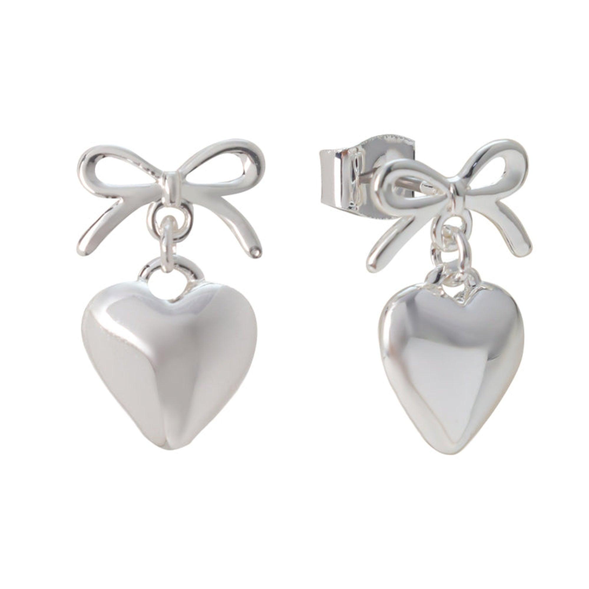 Evry Jewels Cute Heart Earrings