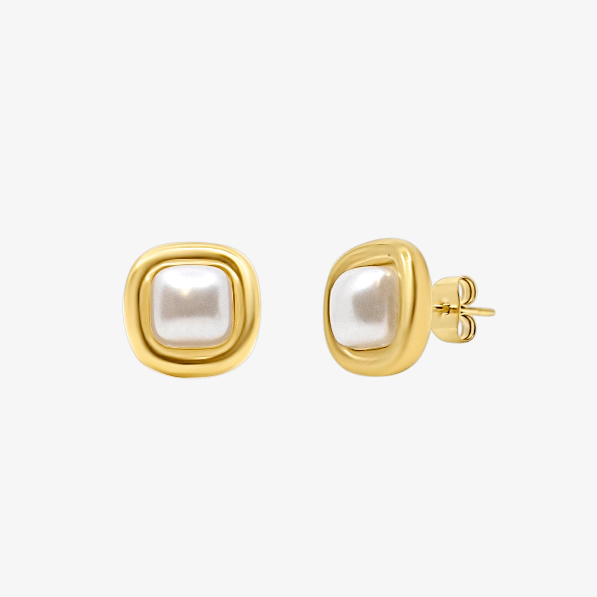 Evry Jewels Daisy Dreams Pearl Earrings