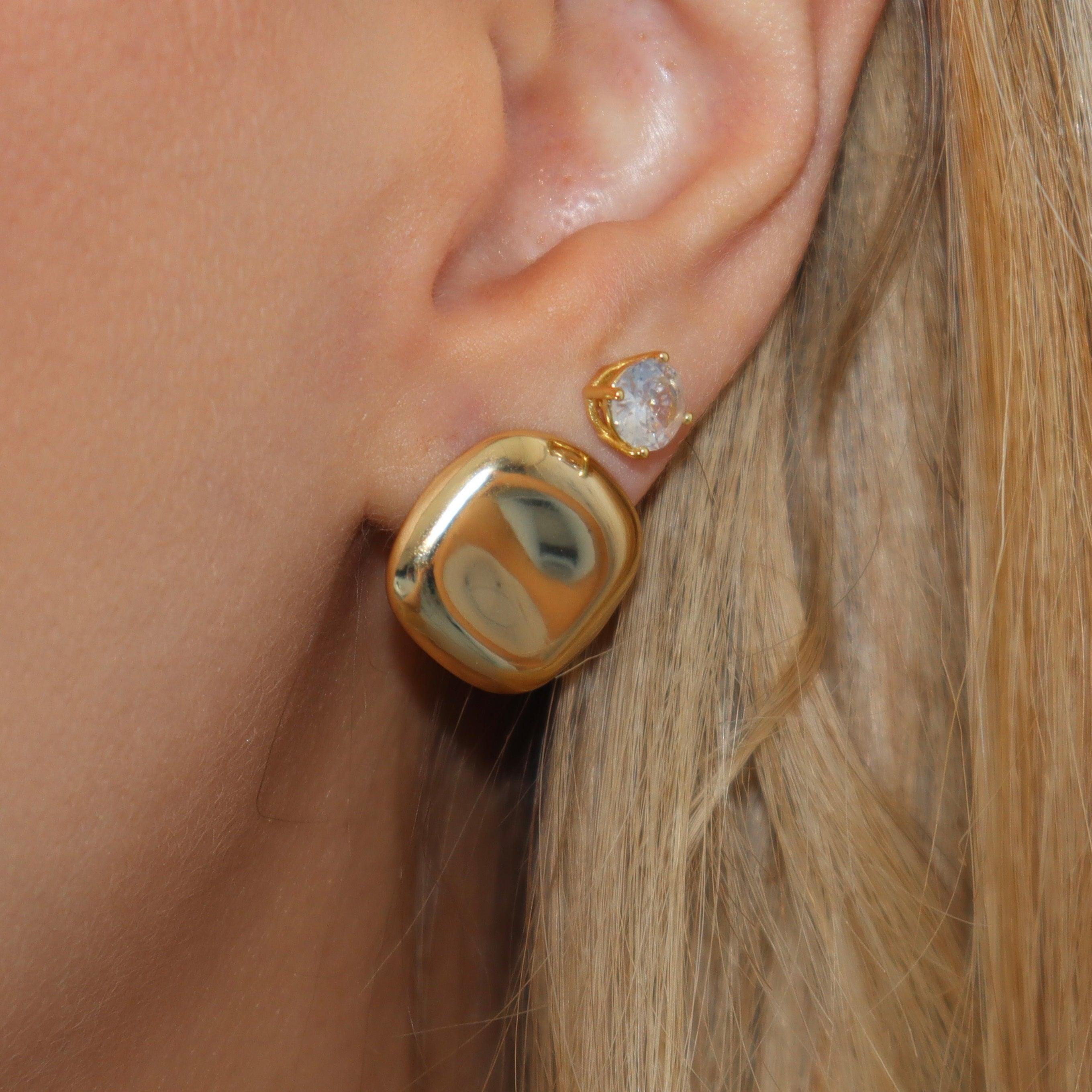 Evry Jewels Dimples & Drama Earrings