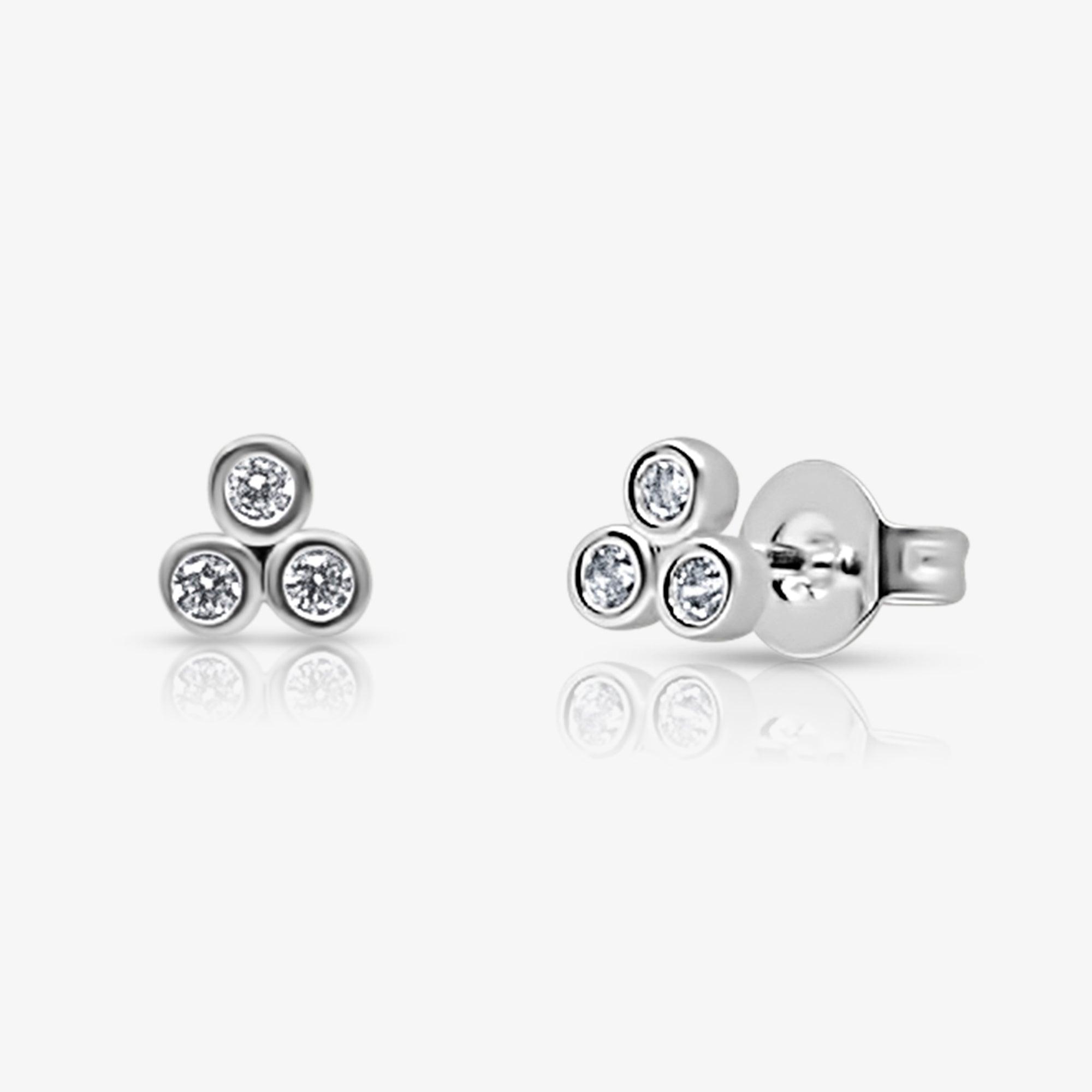 Evry Jewels Claire Stud Earrings