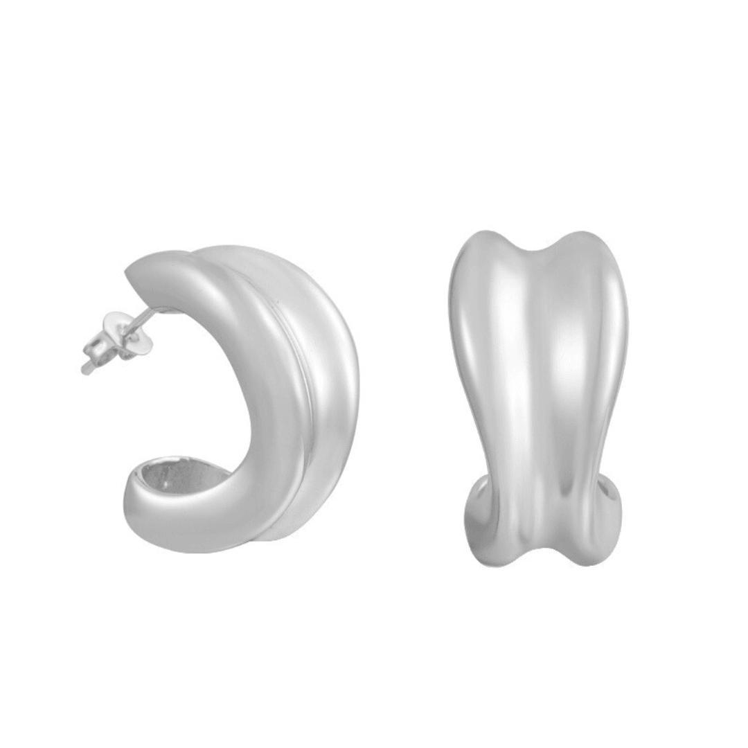 Evry Jewels Sculpted Earrings