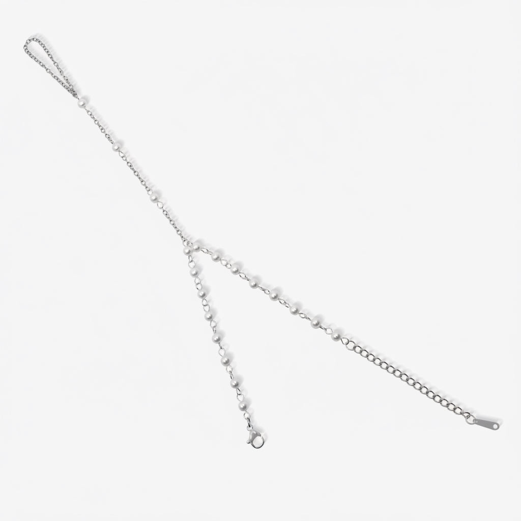 Evry Jewels Bella Pearl Hand Chain