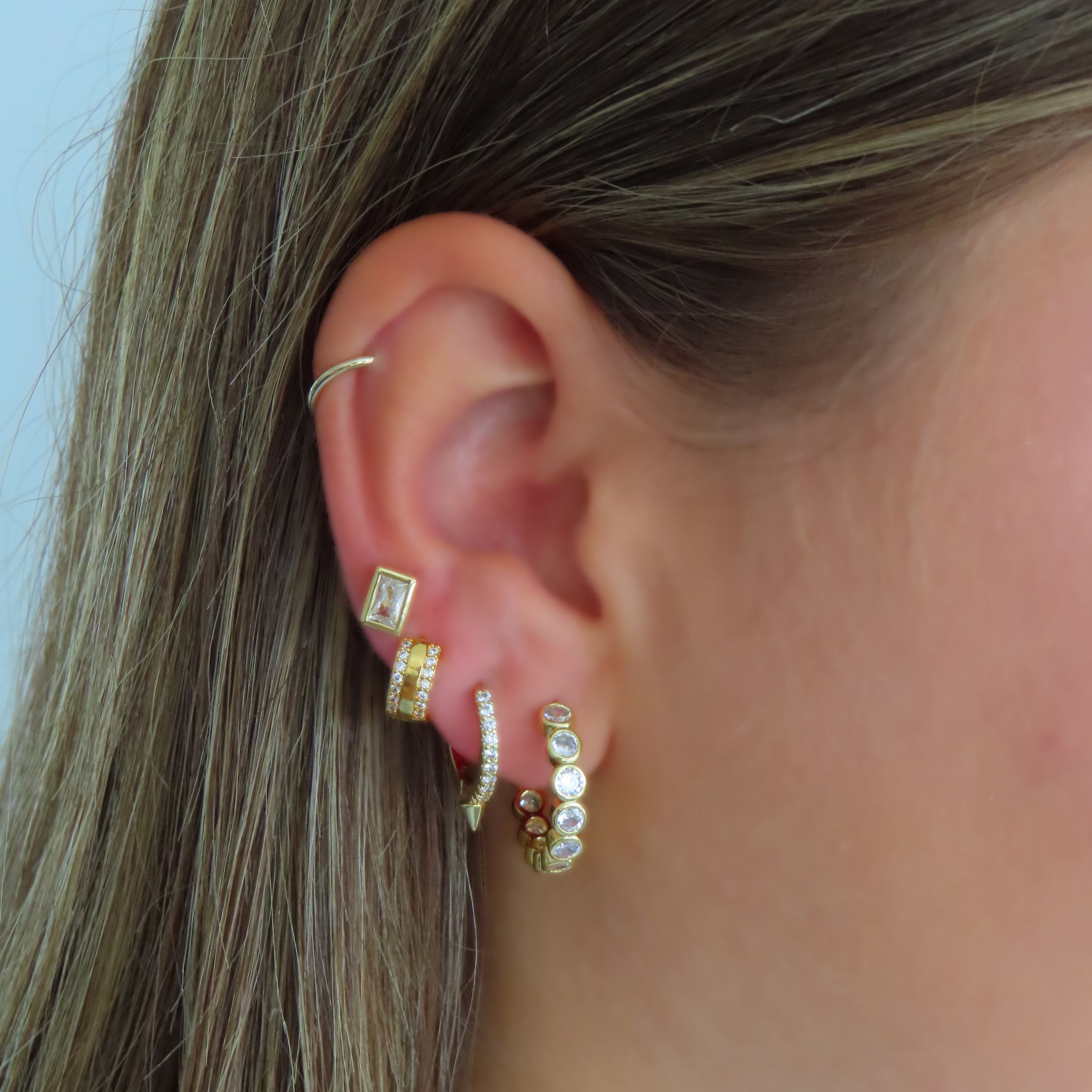 Evry Jewels Protection Earrings
