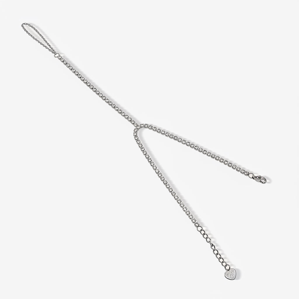 Evry Jewels Icy Tennis Hand Chain